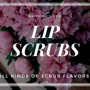 Lip scrubs